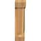 Ekena Millwork Traditional Slat Rough Sawn Bracket w/ Offset Brace, Western Red Cedar, 6"W x 16"D x 24"H BKT0604X16X24TRA06RWR - alternate 4